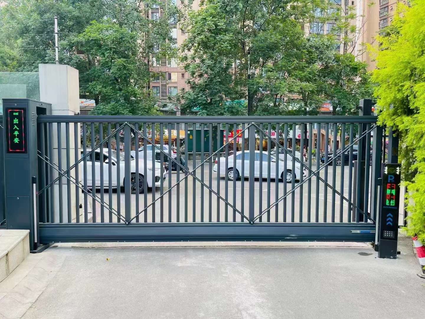 洪泽区电动伸缩门